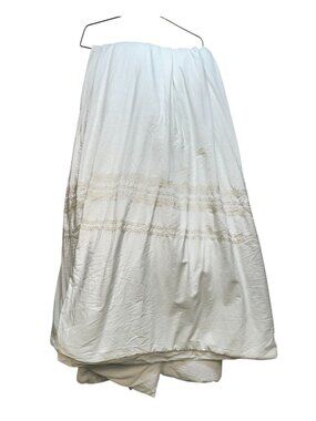 Hearth & Hand With Magnolia Full/Queen Comforter White 100% Cotton Textured